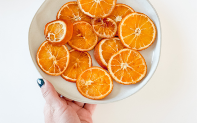 DIY Dried Orange Slices